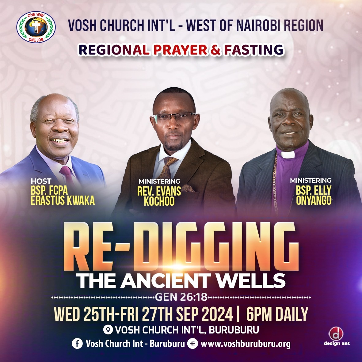 Regional Prayer & Fasting: Re-digging the Ancient Wells
